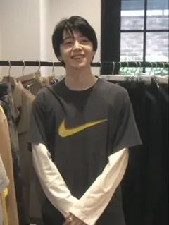 90s Nike センターロゴ Tシャツ