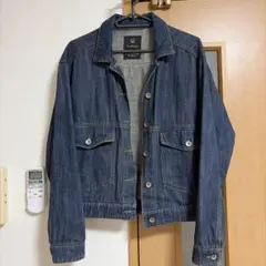 ダブルクローゼット　濃紺デニムジャケット
