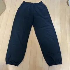 黒 ジョガーパンツ スウェット素材