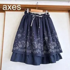 axes フレアースカート　アクシーズファム 刺繍のサムネイル