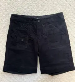 a.v.v. 秋冬ショートパンツ　黒　M