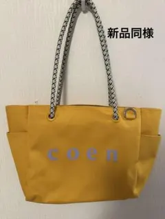 coen コーエン　ロゴ ポリキャンバストートバッグのサムネイル