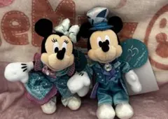 ディズニーシー ぬいぐるみバッジ 25周年 ミニー ミッキー