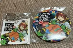 東京ゲームショウ TGS2025 公式 缶バッジ キーホルダー