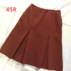 ★45Ｒ【美品✨️】BOXプリーツスカート　Мのサムネイル