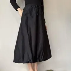 特価品‼️✨ 【ZARA】ザラブラック バルーンスカート