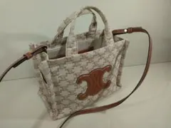 【本物 Sランク】 セリーヌ スモールカバタイス トリオンフ2wayトートバッグ