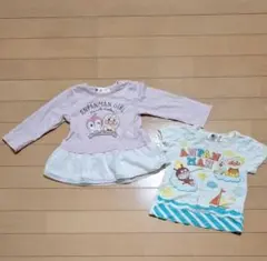 アンパンマン　長袖　半袖　２枚セット