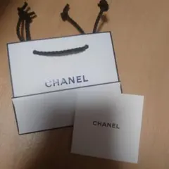 CHANEL ショップバッグ ホワイトプチ