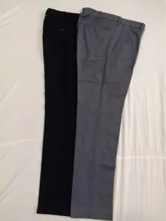 UNIQLO HEATTECH スラックス 2本セット ウエスト79cm