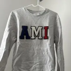 Ami paris 刺繍 グレー トレーナーのサムネイル