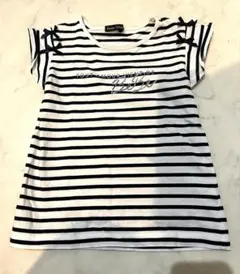 BEBE ストライプ Tシャツ 130cm