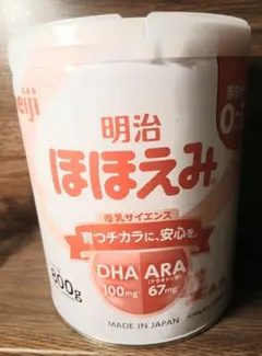 明治 ほほえみ 800g DHA100mg ARA67mg らくらくキューブ付き