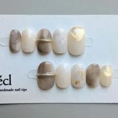 現品販売 ネイルチップ | ニュアンス リング｜大人上品 オフィス 結婚式