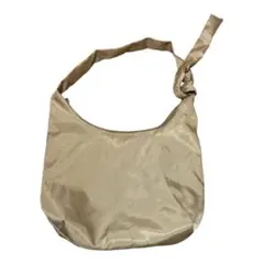 LAKOLE ワンノットパテッドショルダーバッグ　キャメル