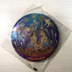 東京ディズニーランド 25周年缶バッジ