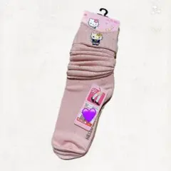 【新品未使用】しまむら　キティ ルーズソックス 23-25cm