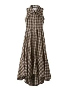 SNIDEL イレヘムシャツワンピース