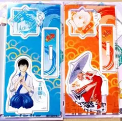 ♡新八&神楽♡アクリルフィギュア&チャームコレクション①/銀魂