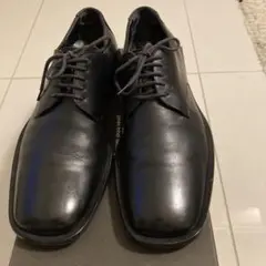 Gucci ブラックレザーシューズ レースアップ