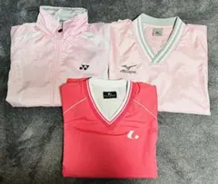 スポーツウェア 防寒 3着セット YONEX MIZUNO LUCENT テニス