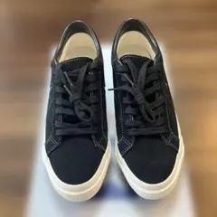 foot stock toshinosuke ブラック スエード スニーカー - メルカリ