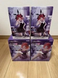 五等分の花嫁 中野二乃 フィギュア 2種4体セット