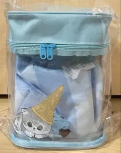 モフサンド　巾着つき　ショルダーバッグ　ブルー