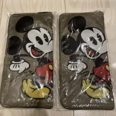 【未開封】ミッキーマウス　フラットトート　2個セット
