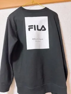 レディースFILA 黒トレーナー