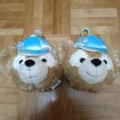 ディズニーシー限定バケーショングッズ　ダッフィーショルダーバッグ2個