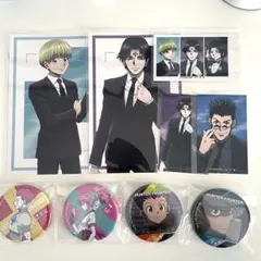 ハンターハンター 缶バッジ ポストカードまとめ売り