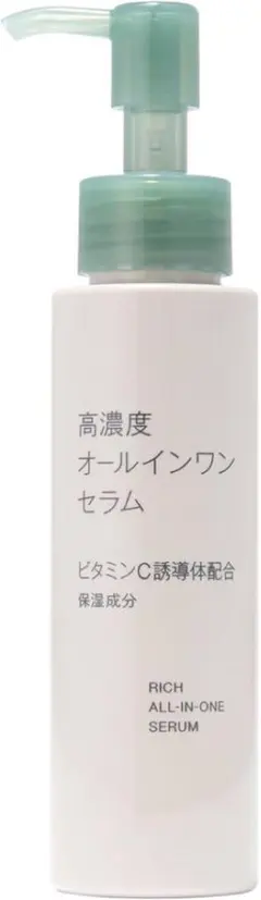 新品未開封、無印良品高濃度オールインワンセラムビタミンC誘導体配合保湿