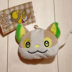 ポケモン　ワンパチ顔型ポーチ　エコバッグ