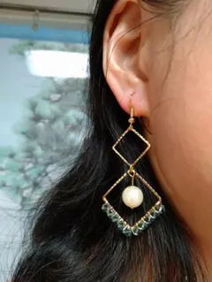 幾何図形シーリズ　ピアス