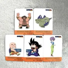 ドラゴンボール　ストア　ノベルティ　シール　ステッカー　5種