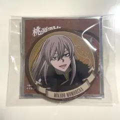 桃寺神門缶バッジ