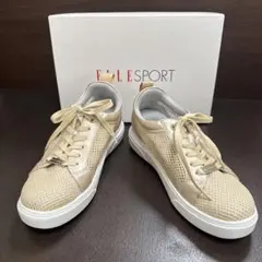 ELLE SPORT ベージュ スニーカーのサムネイル