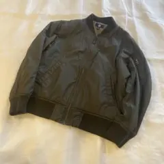 ユニクロ　130cm MA-1風中綿ブルゾン
