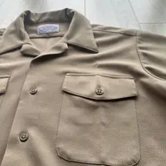 【希少】美品 米国製 ヴィンテージ クレイトン 半袖シャツ U.S. Navy