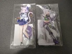 猫又おかゆ アクリルスタンド ぽいずにゃーしんどろーむ　いきなりステーキコラボ