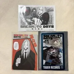 サカモトデイズ　神々廻　台湾　チェキ　タワレコ　特典　クリアカード　お買い上げ