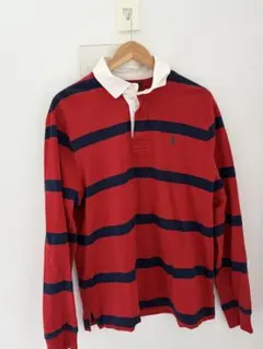 Polo by Ralph Lauren ストライプポロシャツ L