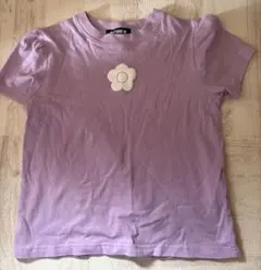 MARY QUANT デイジーモチーフ Tシャツ ラベンダー Mのサムネイル