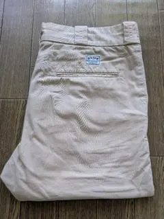 BLUEBLUE　チノ　クロップド　ショート　ハーフパンツ　カーゴパンツ　短パン