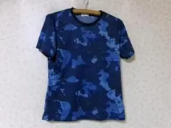 101664　ルコックスポルティフ　Tシャツ　青　O