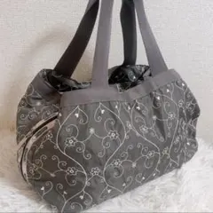 LeSportsac レスポ ヴァイン Vine 刺繍 花柄 トートバッグ