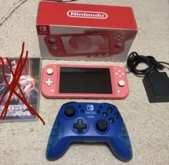 Nintendo Switch Lite コーラル 本体 トモコレ新生活 - メルカリ