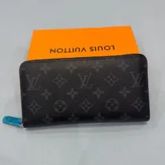 ルイ・ヴィトン ブラック モノグラム 長財布