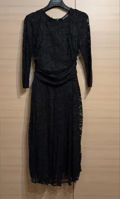 DOLCE &GABANNAブラックレースドレス未使用のサムネイル